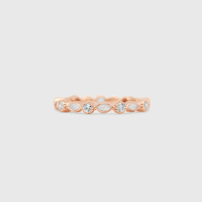 Marquise Gem Eternity Band
