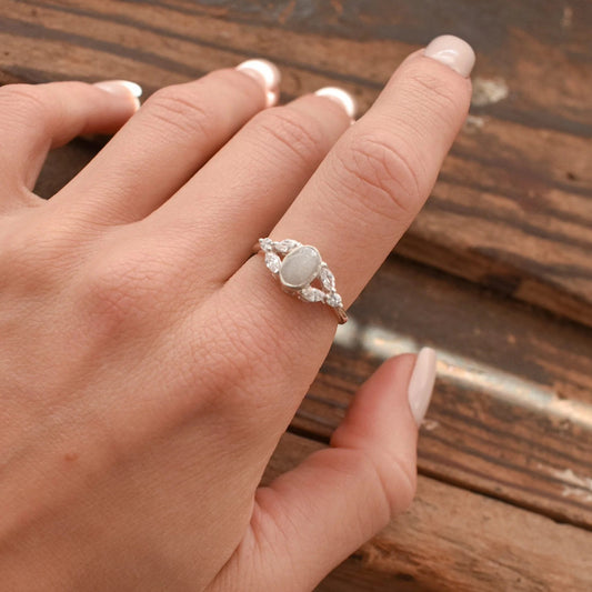 Oval Marquise Gem Ring